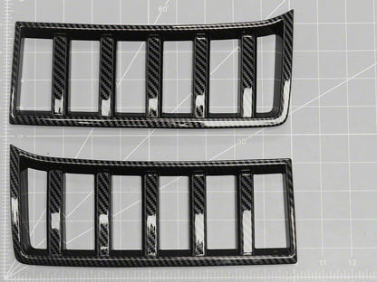 RedRock Front Bumper Trim; Carbon Appearance (22-26 Tundra)