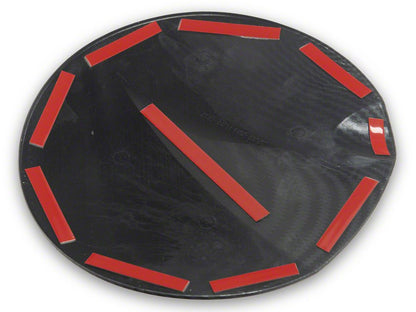 RedRock Fuel Door Cover; Carbon Appearance (22-26 Tundra)