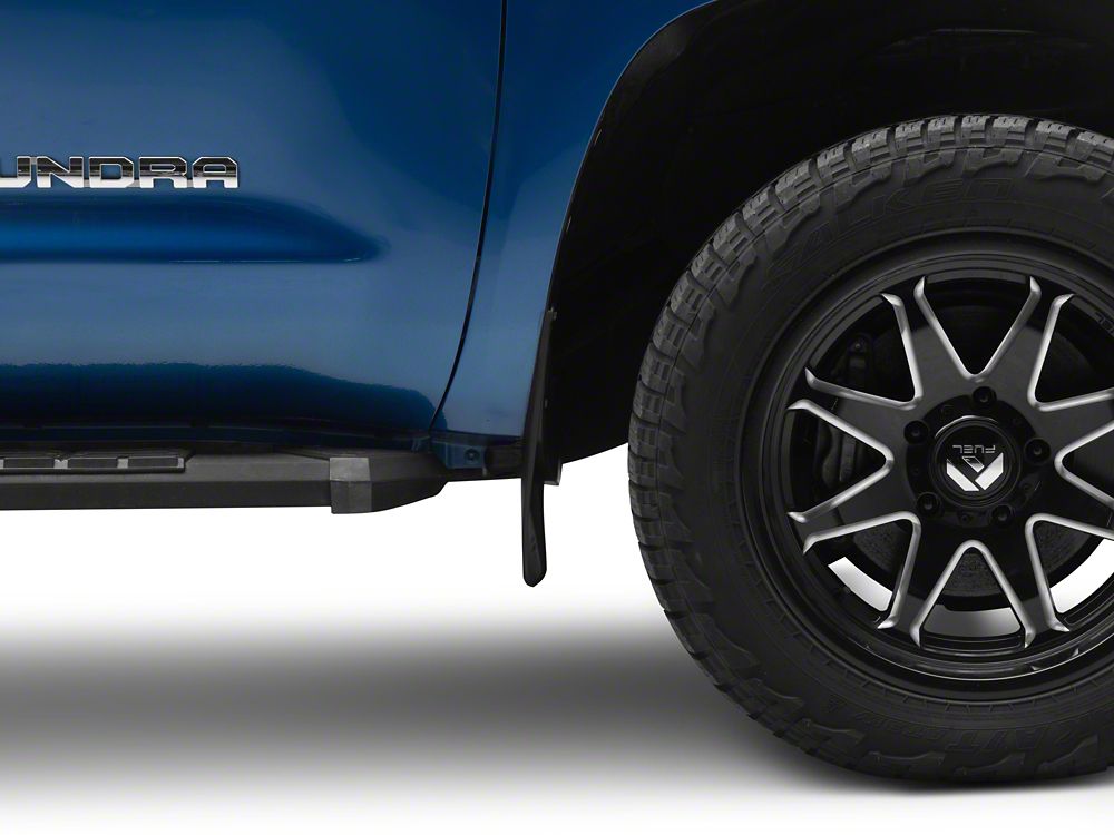 RedRock Molded Mud Guards; Front and Rear (07-21 Tundra)