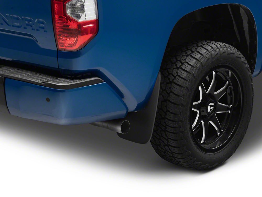 RedRock Molded Mud Guards; Front and Rear (07-21 Tundra)