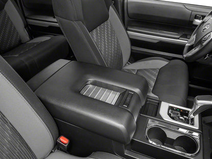 RedRock Center Console Arm Rest Trim; Stainless (14-19 Tundra)