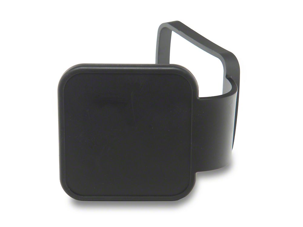 RedRock 2-Inch Receiver Hitch Rubber Cover; Black (Universal; Some Adaptation May Be Required)