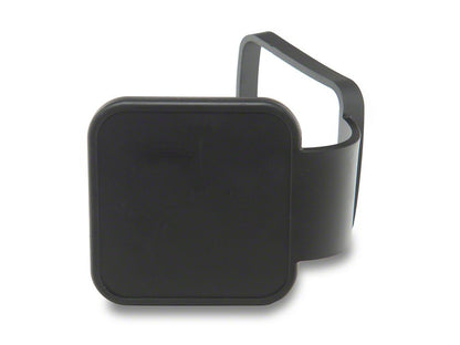 RedRock 2-Inch Receiver Hitch Rubber Cover; Black (Universal; Some Adaptation May Be Required)