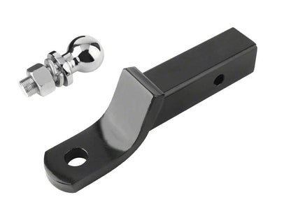 RedRock 2-Inch Receiver Hitch Ball Mount with 2-Inch Ball; 2-Inch Drop (Universal; Some Adaptation May Be Required)