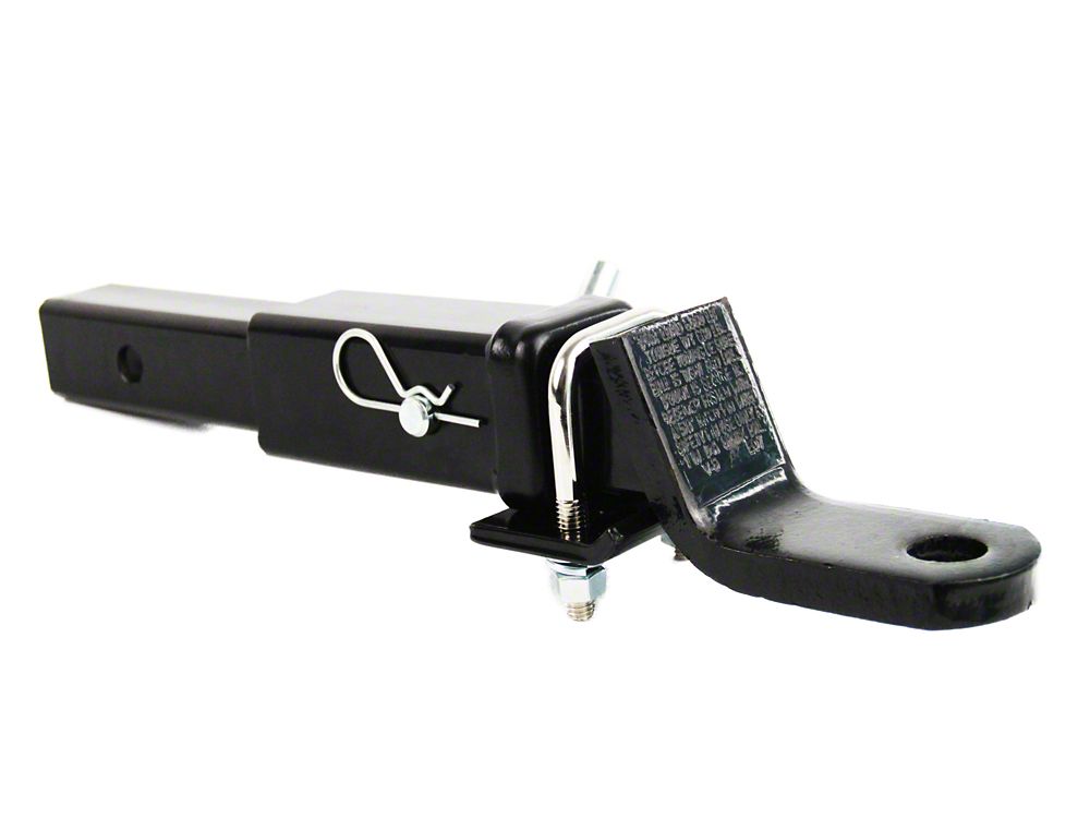 RedRock 2-Inch Receiver Hitch Ball Mount with 2-Inch Ball; 2-Inch Drop (Universal; Some Adaptation May Be Required)