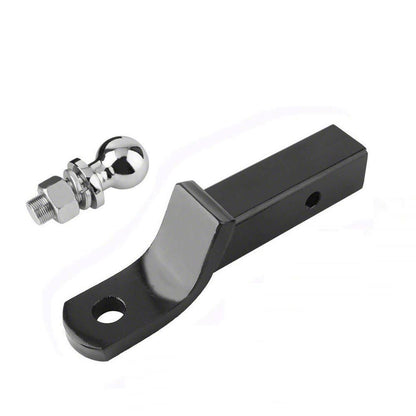RedRock 2-Inch Receiver Hitch Ball Mount with 2-Inch Ball; 2-Inch Drop (Universal; Some Adaptation May Be Required)
